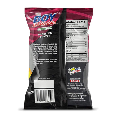 Boy Bawang Cornick BBQ Flavor