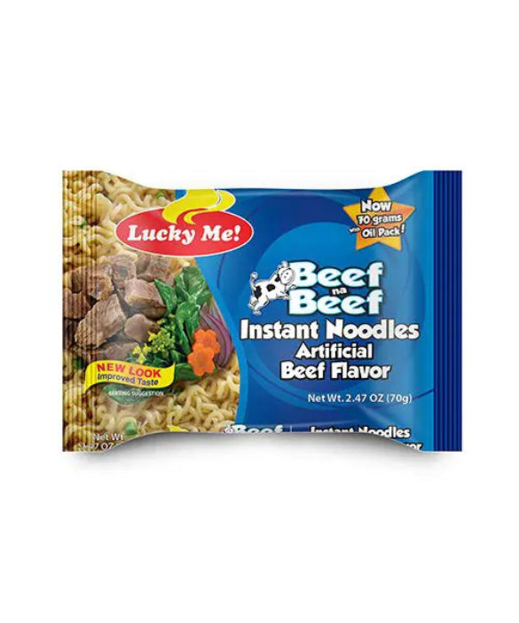 Lucky Me Instant Noodles Beef