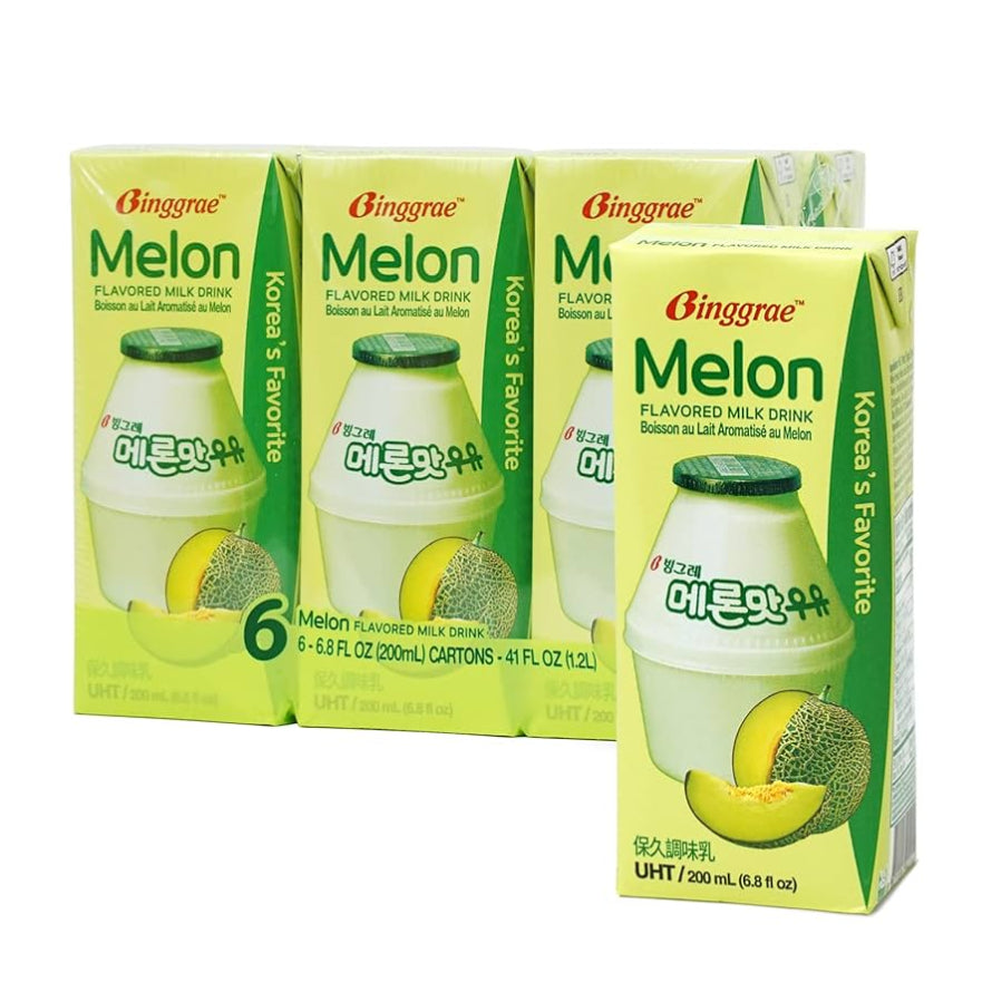 Binggrae Melon Milk Drink (6pack)
