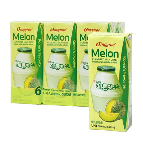 Binggrae Melon Milk Drink (6pack)