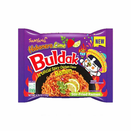 Samyang Buldak Habanero Lime (5 bags)