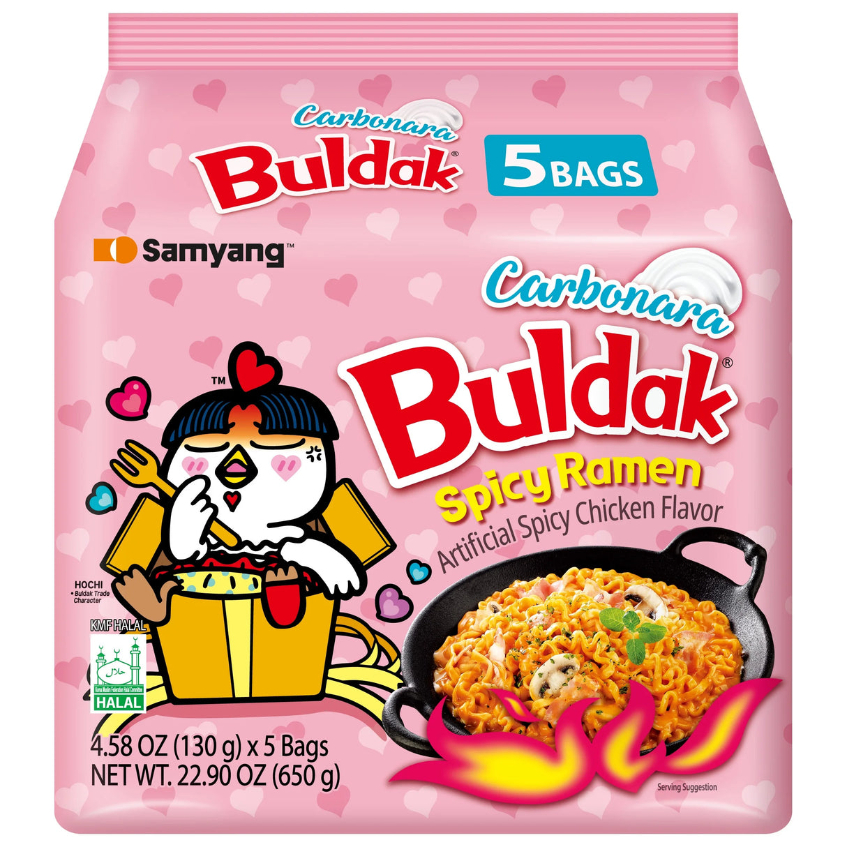 Samyang Buldak Carbonara Chicken (5pack)