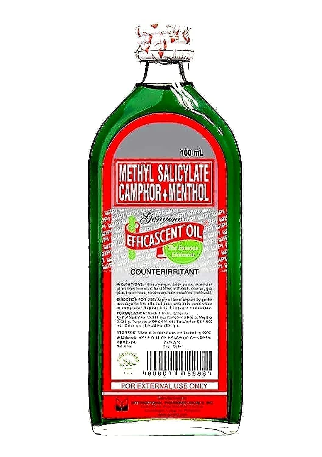 Efficascent Oil Methyl Salicylate+Camphor+Menthol