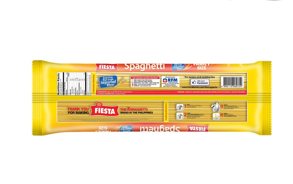 White King Fiesta Spaghetti Noodles (Filipino)