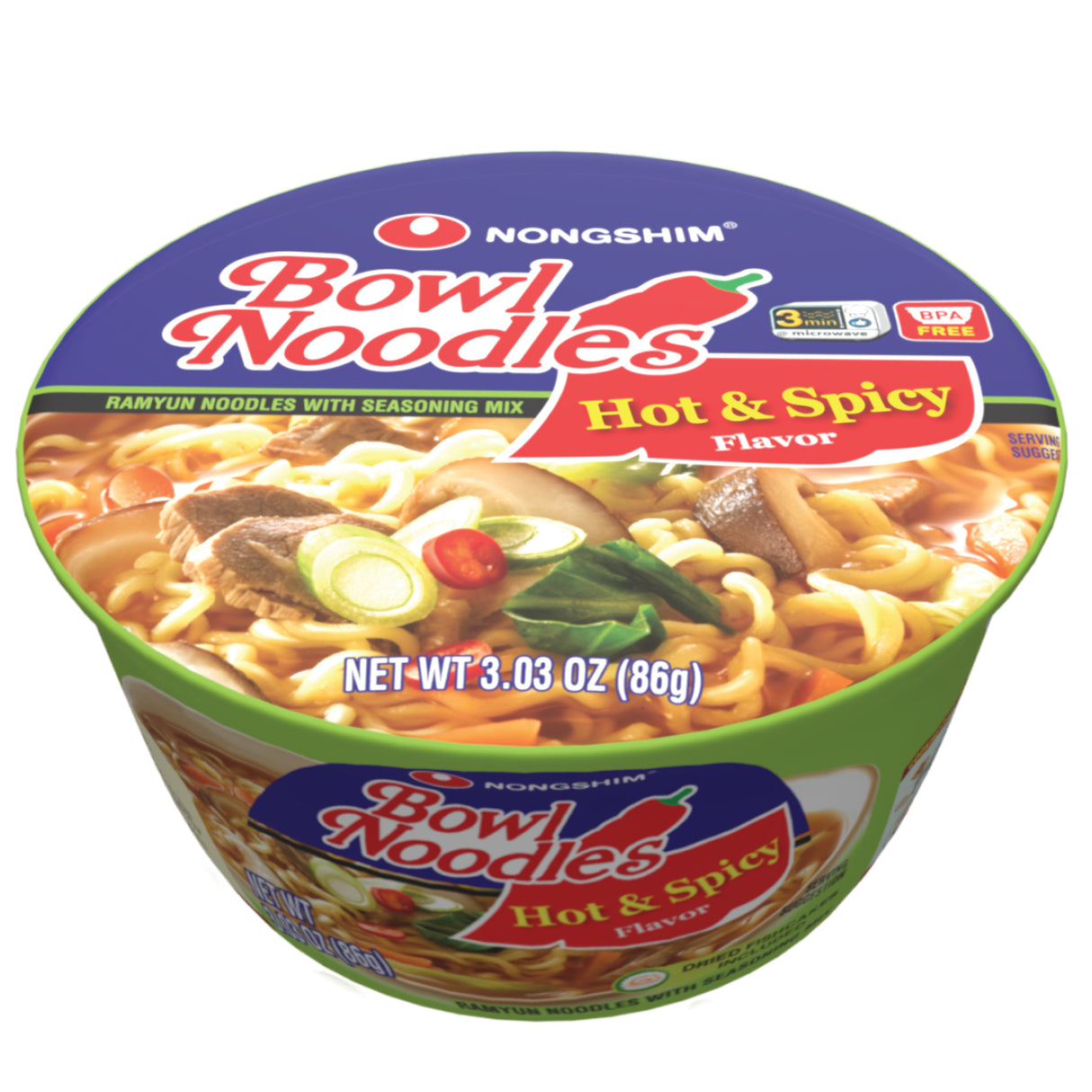 Nongshim Hot & Spicy Flavor