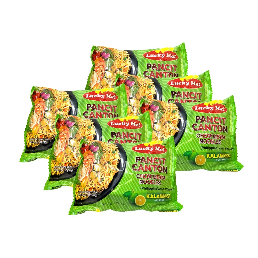 Lucky Me Noodles Kalamansi 6's (360g) packs