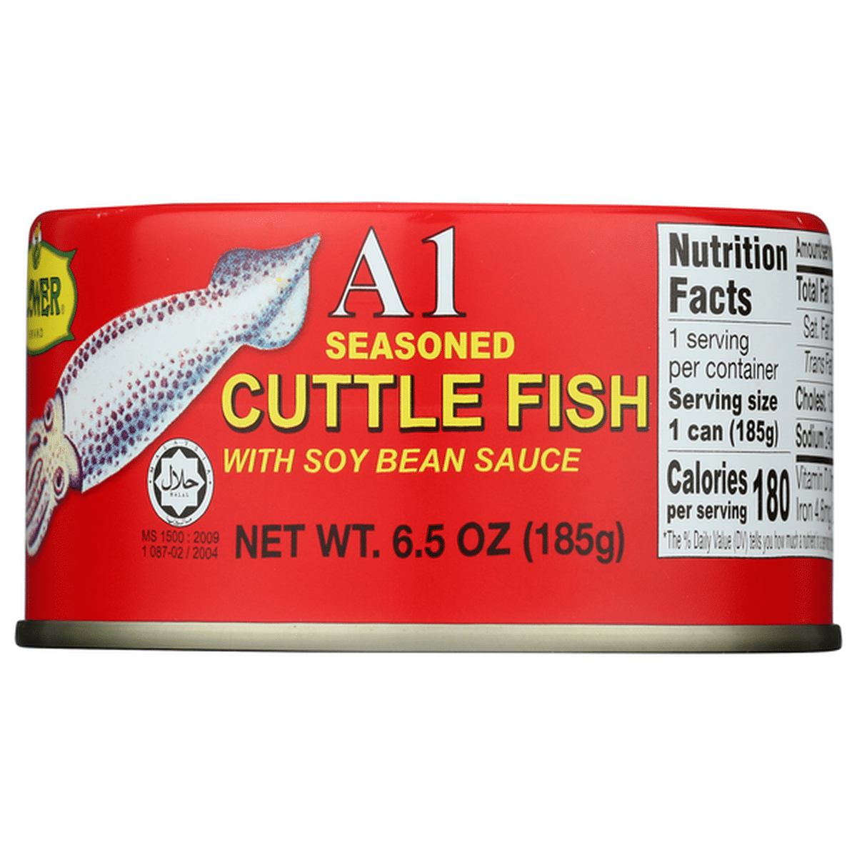 Flower Brand A1 Seasoned CuttleFish In Soy Bean Sauce