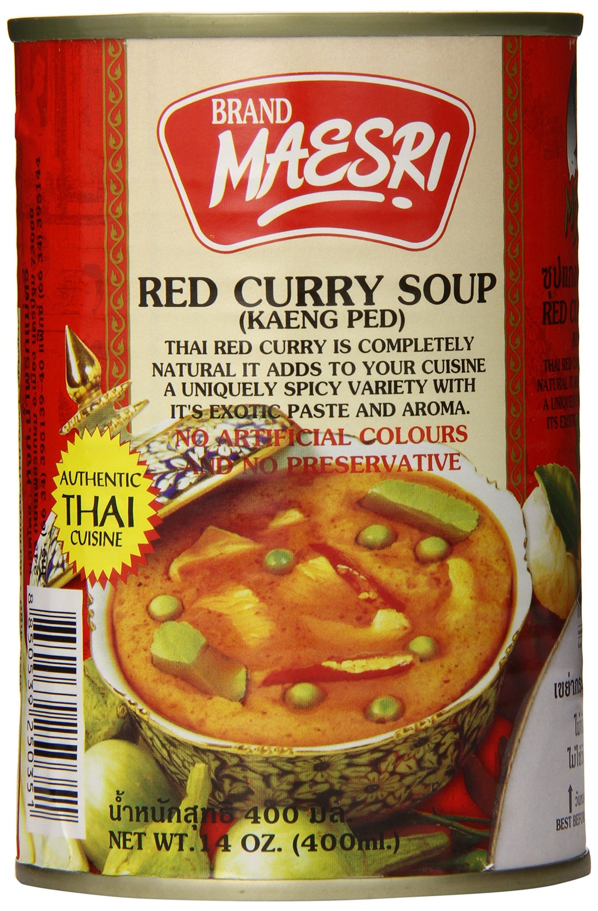 Maesri Red Curry Soup (14 oz)