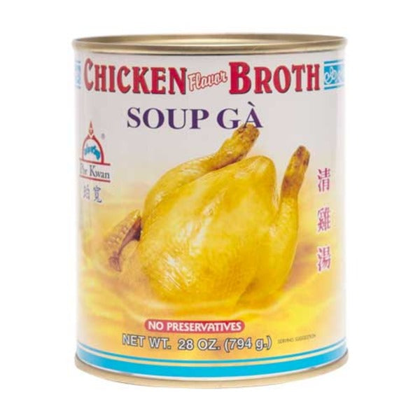 Por Kwan Chicken Broth Can 28oz
