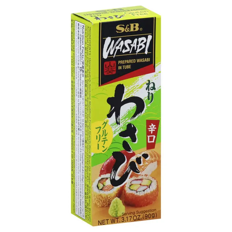 S&B Japanese Horseradish Tube 3oz