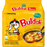 Samyang Hot Chicken Ramen Cheese (5bags)