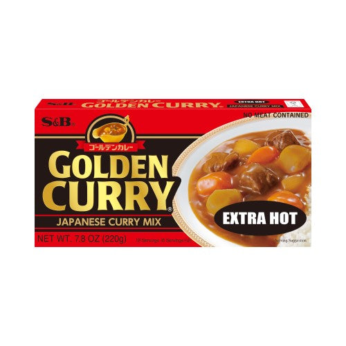 S&B Golden Curry Mix Extra Hot