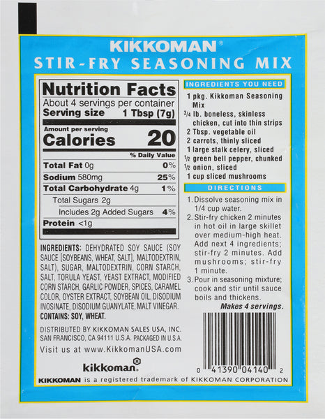 Kikkoman Stir-Fry Seasoning Mix
