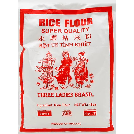 Three Ladies Rice Flour Super Quality (16.0 oz)