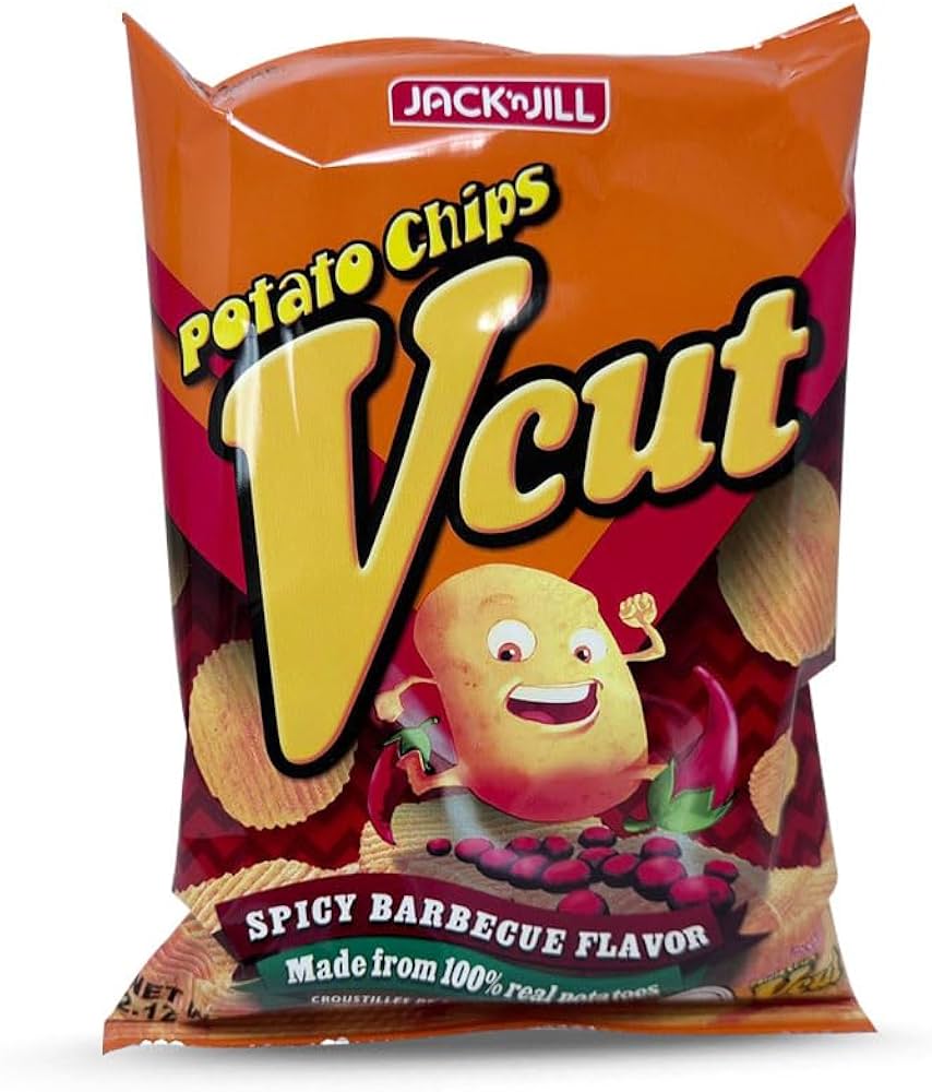 Jack N Jill V Cut Spicy Bbq Chips
