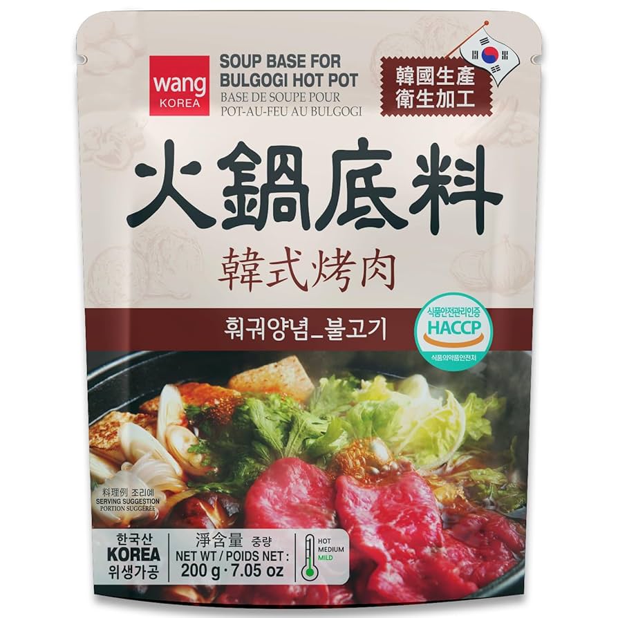 Wang Korea Soup Base Bulgogi Hot Pot